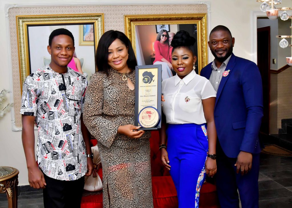 Hon. Rita Daniels with some Members of the Organizing Team
African Leading Women Awards