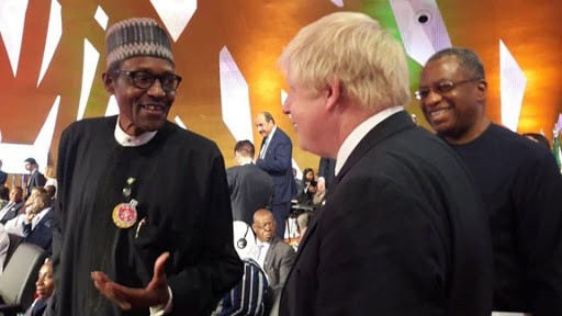 President Buhari meets UK PM Boris Johnson, seeks extradition of fugitives 