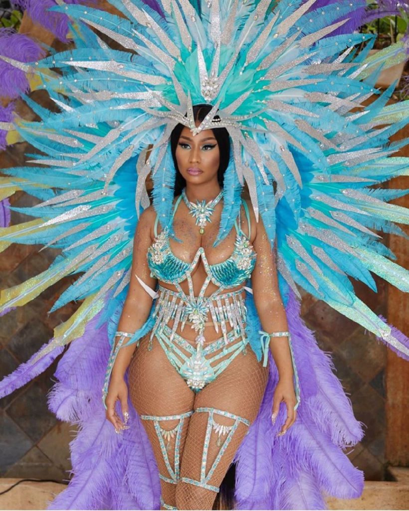 Nicki Minaj Outfit at Trinidad Carnival is Smoking Hot