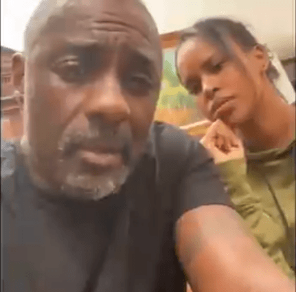 Actor Idris Elba responds over having wife by his side while announcing he tested positive for coronavirus