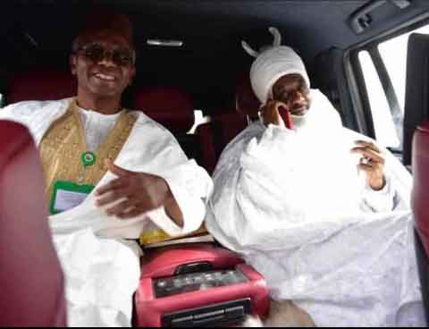 Photos of Former Emir Sanusi and el Rufai Chilling Goes Viral