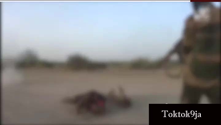 Boko Haram Execute Nigerian Army and Police   Officers by firing squad