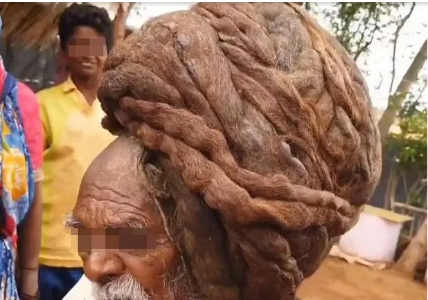 Meet 95 Years Old Man Who Has the Oldest Hair in the world