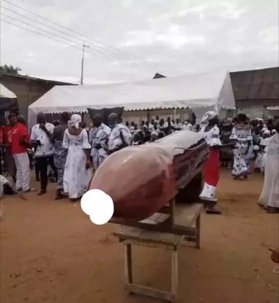 Deceased Slay Queen Buried in a Penis-Shaped Coffin By Family