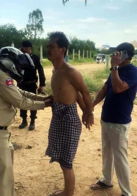 Cambodian Man Arrested 