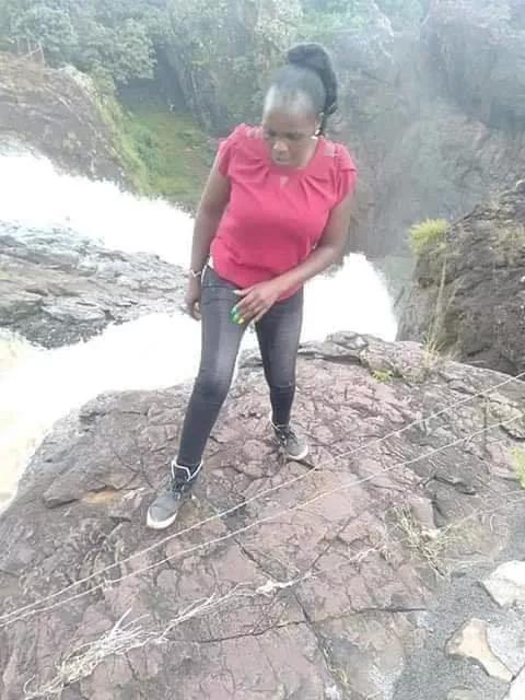 Lady Falls Down and Dies