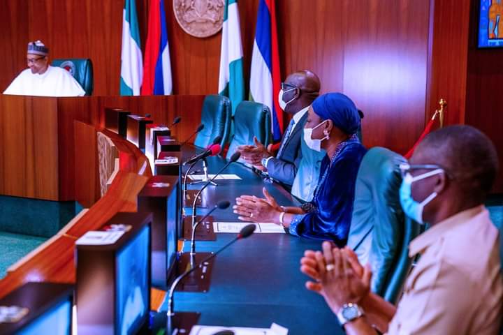 Buhari Receives Obaseki