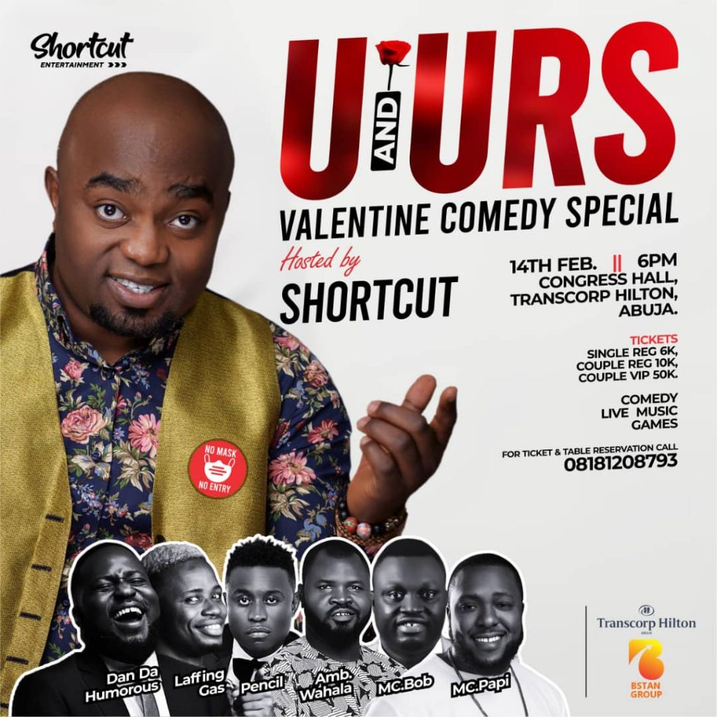 U & URS Valentine Comedy Show Will Be Explosive - Says Shortcuts
