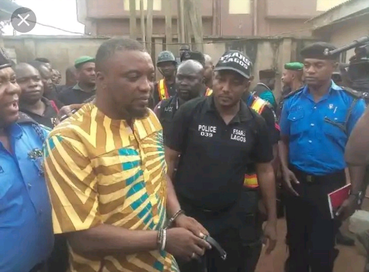 See The Aye Cult National Leader Arrested In Lagos And His Occultic Shrine