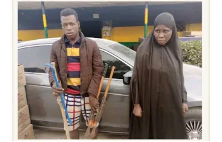 See The Hausa Woman Who Specializes In Stealing People's Car