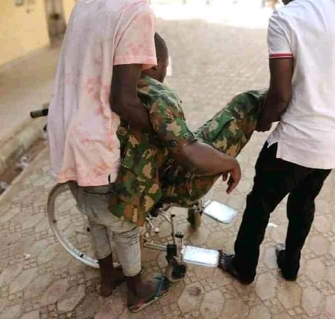 "My Wife Abandoned Me After I Sustained Spinal Cord Injury, I Have No One" - Nigerian Army Cries for Help