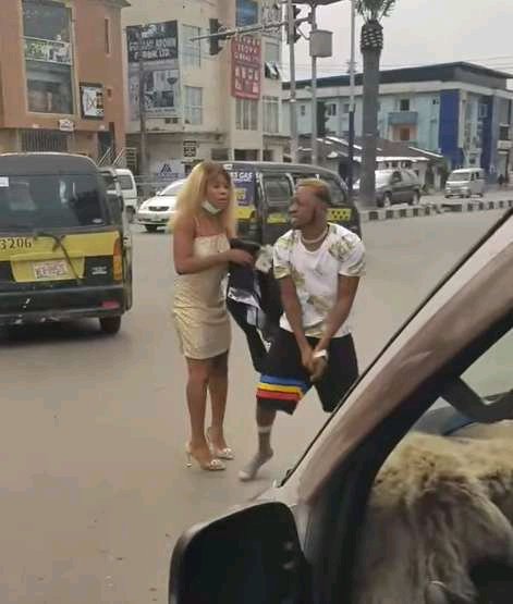 "Take Your Money, I Want Peace"- Yahoo Boy Shouts As He Ran Mad (VIDEO)