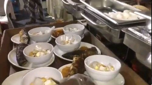 SENSE OR NONSENSE? Couple Shares Garri And Fried Fish At Their Wedding Ceremony - SEE The Amount They Spent (VIDEO)