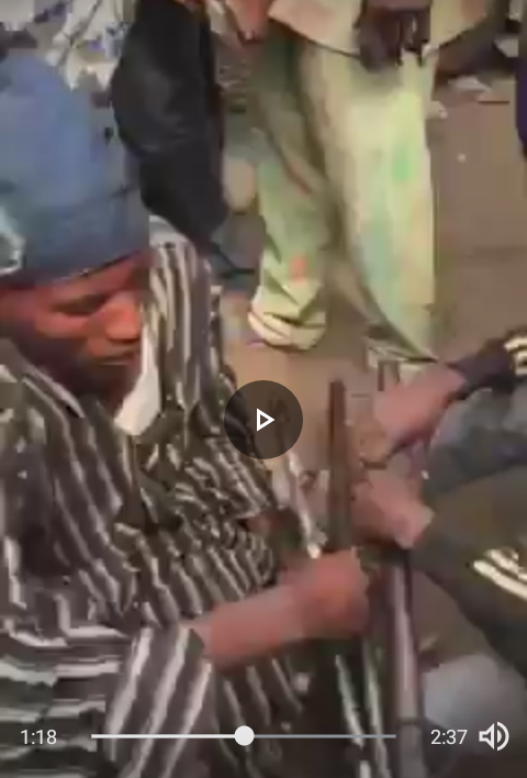 Wonder Shall Never End! Fulani Herdsmen Intercepted At Onitsha, See The Shocking Items That Were Allegedly Recovered From Them (Video)