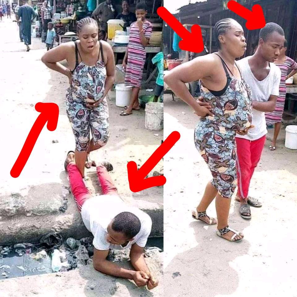 See What This Igbo Man Did To His Pregnant Wife That Stirred Reactions Online 