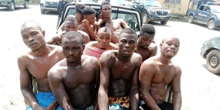 9 Kidnappers Who Collected 30 Million Naira Ransom Arrested See What Police Will Do To Them
