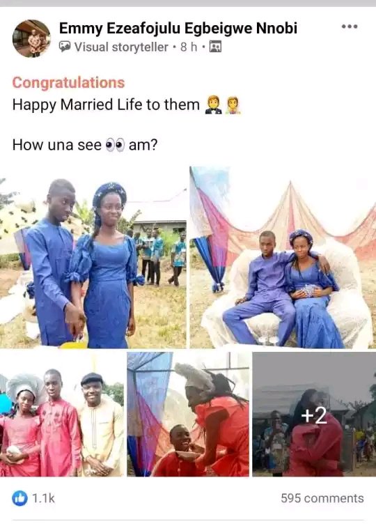See the Teenagers Who Just Wedded That Got People Talking on Social Media