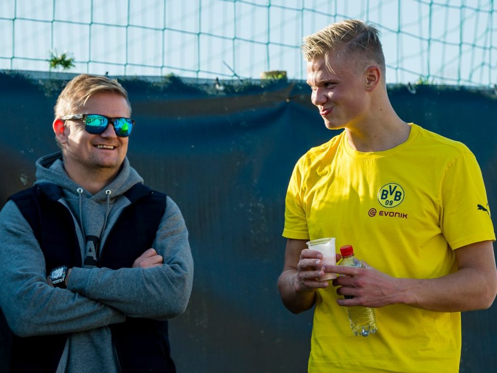 EPL: Haaland’s Father and Agent Set to Meet Four Premier League Clubs for Transfer Talks