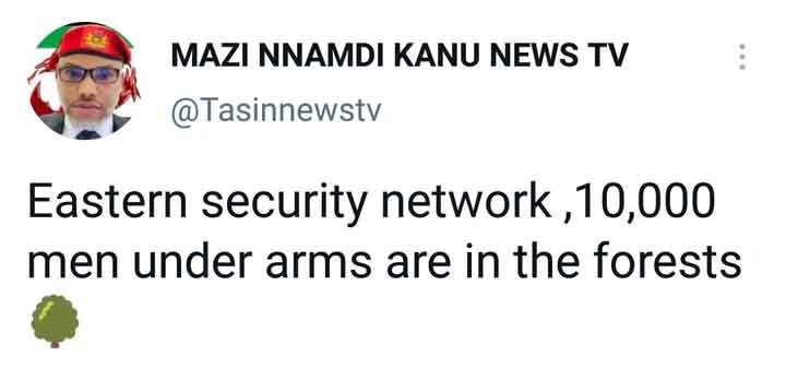 The Information That Nnamdi Kano Dropped This Morning May Help The Nigerian Army Destroy ESN