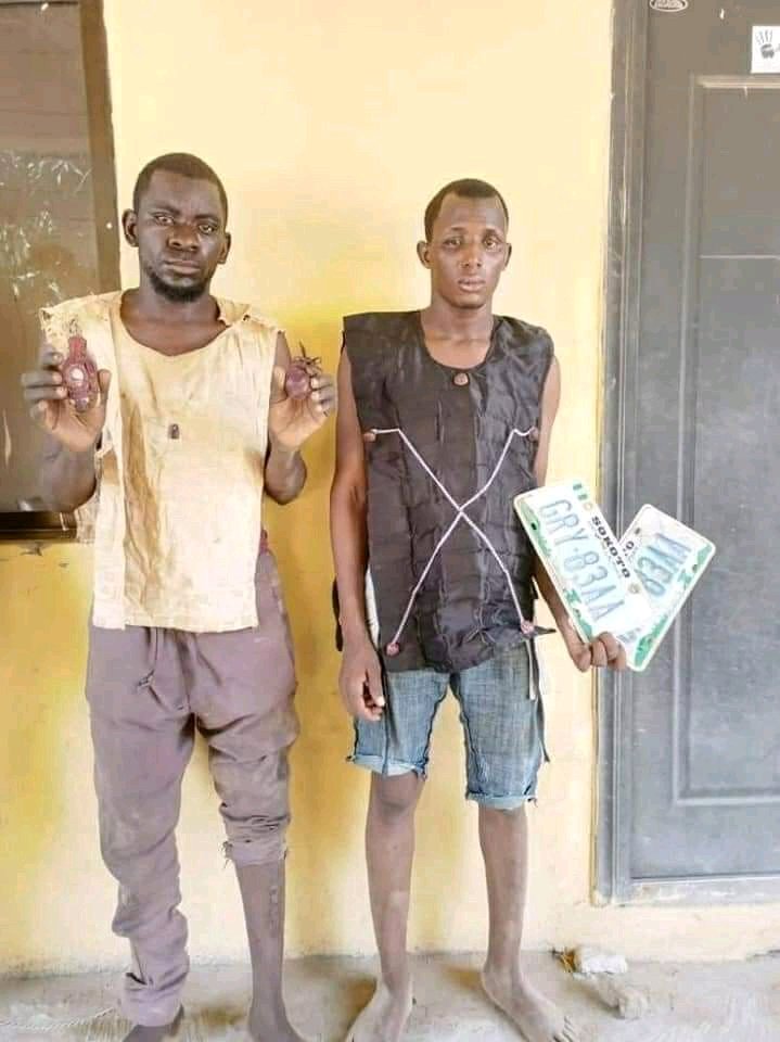 See The Faces Of 8 Deadly Kidnappers Arrested By Police Operatives In Niger State