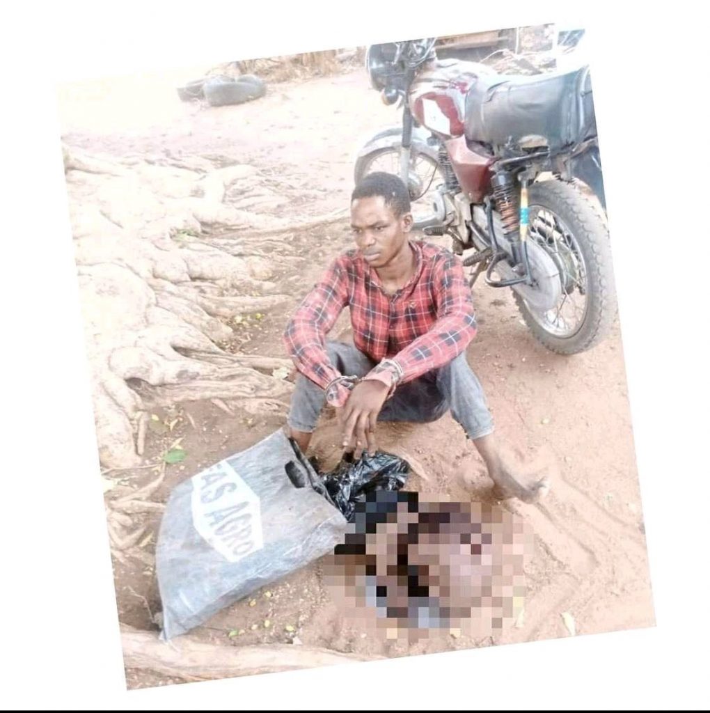 24yr-Old Man Who Killed and Cut Off The Head of A Little Boy For Rituals Arrested (Photos)