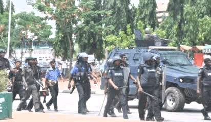Jubilation and Gunshots As Sunday Igboho Storms Osun State Escorted By Armed Policemen