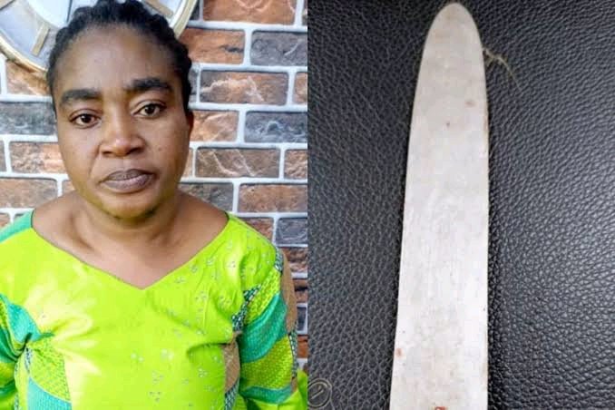 See the Woman Who Stabbed Her Husband to Death in Ogun, Her Reason Will Shock You