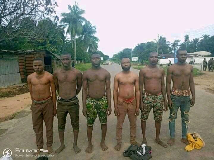 FINALLY!!! See the Faces of Criminals Who Kills Police and Destroy Their Stations in Akwa Ibom