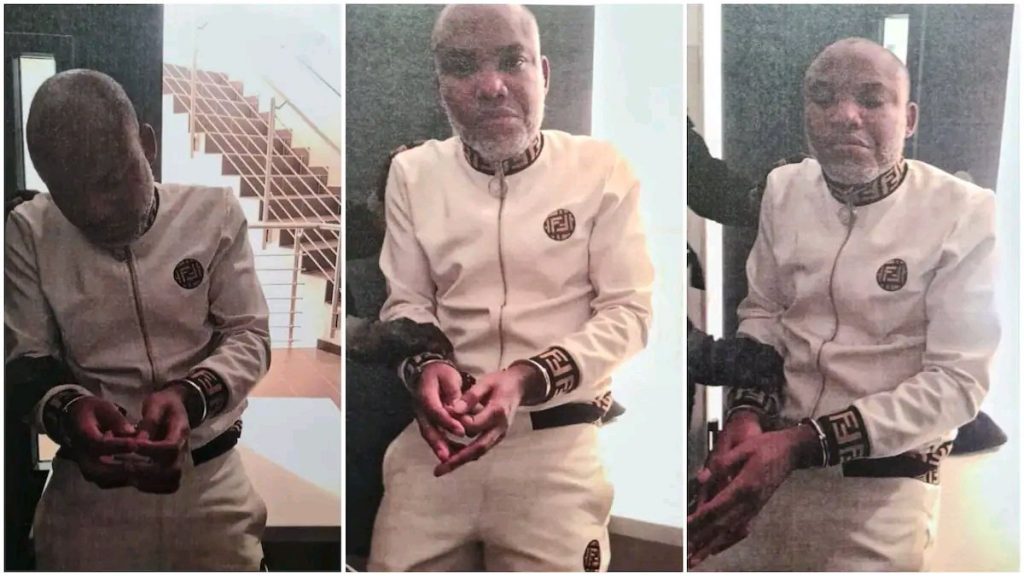 Was Nnamdi Kanu Set Up? See How He Was Allegedly Arrested While Spending Time With A Woman in the Hotel
