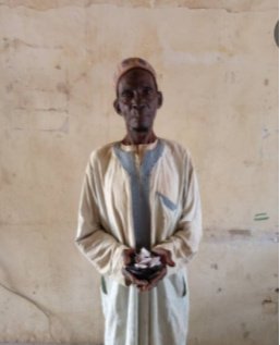 WAHALA!!! See The 90-Year-Old Weed Seller Arrested in Katsina by NDLEA (Photos)