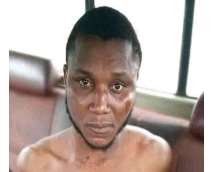 Yahoo Boy Arrested While on the Process of Cutting the Throat of His Girlfriend for Rituals