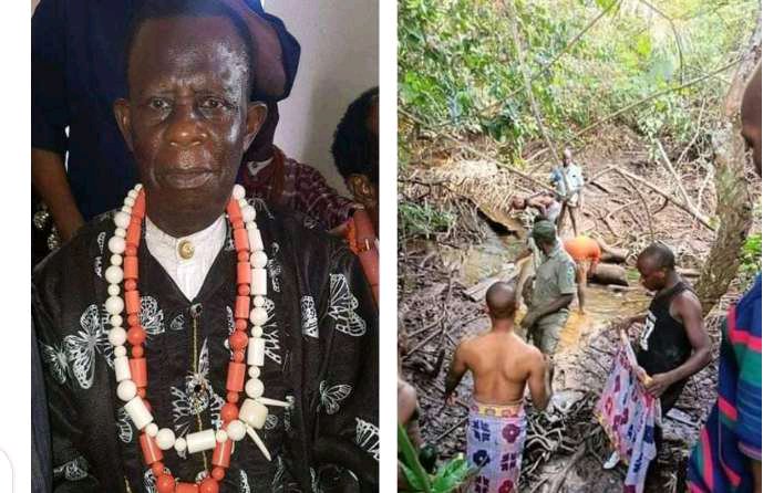 Gr@ph!c Photos of River Stated Monarch Allegedly Killed and Buried in Shallow Grave by Youths