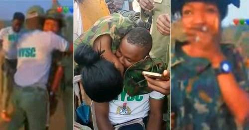 Full Story of Why Army Detained Female Officer Over Public Romance with NYSC Corper and Lessons to Learn