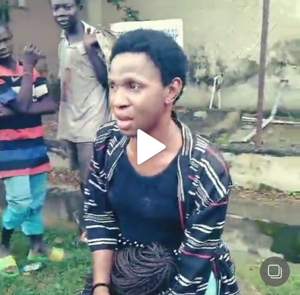 VIDEO: Nigerian Man Disguised As Prostitute Caught After Spending A Night with Client