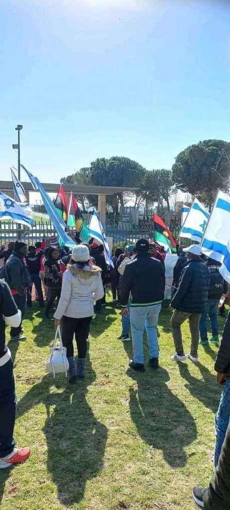 IPOB Members Stage Protest in Jerusalem Demand Unconditional Release of its Leader Mazi Nnamdi Kanu