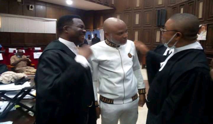 Judge Warns DSS Not to Allow Nnamdi Nnamdi Kanu Appear in Court Wearing this Outfit