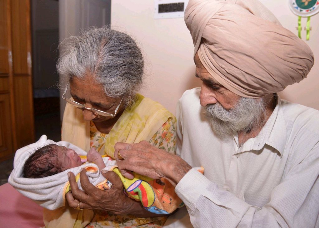 Strange - Meet the 75-Year-Old Woman Who Gave Birth to Baby Boy in India
