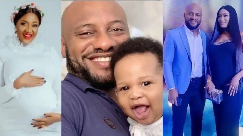 Yul Edochie's New Wife Judy Austin, His Newly Born Son, and Family Challenges With First Wife - May Edochie