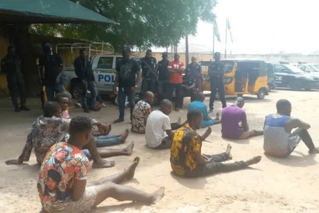 32 Suspects Arrested One Confessed to be Member of Black Axe Fraternity Terrorizing People in Anambra State