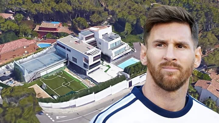 Messi house, photo from youtube.com