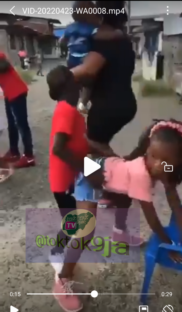 Nigerians Frowns At the Uncultur3d Vide0 of Children Danc!ng !mm0r@lly At Birthday Party Under Supervision of Parents ( WATCH IT)