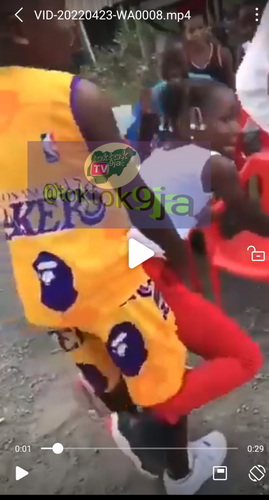 Nigerians Frowns At the Uncultur3d Vide0 of Children Danc!ng !mm0r@lly At Birthday Party Under Supervision of Parents ( WATCH IT)