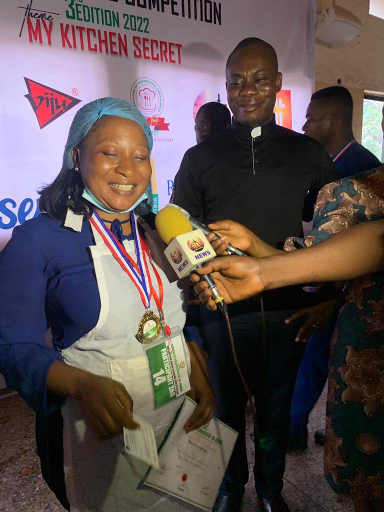 Janet Simon wins Catholic Youth Organization cooking competition Third edition