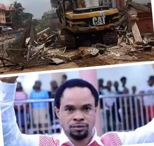 Cubana Chief Priest Drops BOMBSHELL After Govt Demolished Odumeje's Church, Read What He Said
