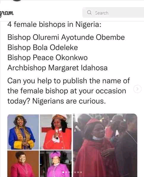 What An Insult to Christianity - CAN Insist APC Should Name the Female Bishop That Attended Shettima's Unveiling