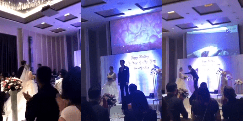 Groom plays video of wife che@ting on their wedding day