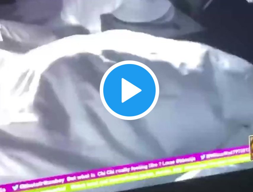 BBNaija 7: Trending Video of Daniella and Khalid H@ving $$X on Live TV