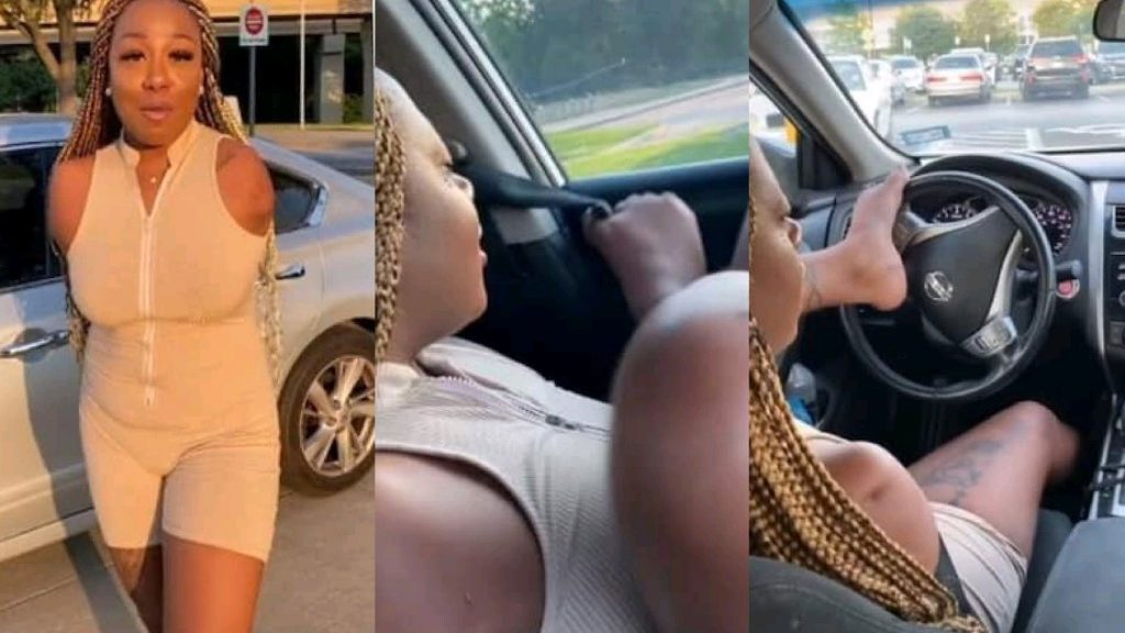 Video: Meet the Beautiful Physically Challenged  Lady Without Hands Who Drivers Car Using Her Feet