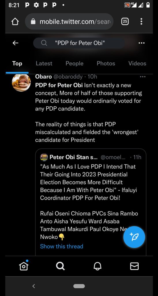 As Much As I Love PDP, I Am For Peter Obi Says Ogbeide Ifaluyi Coordinator - PDP For Peter Obi