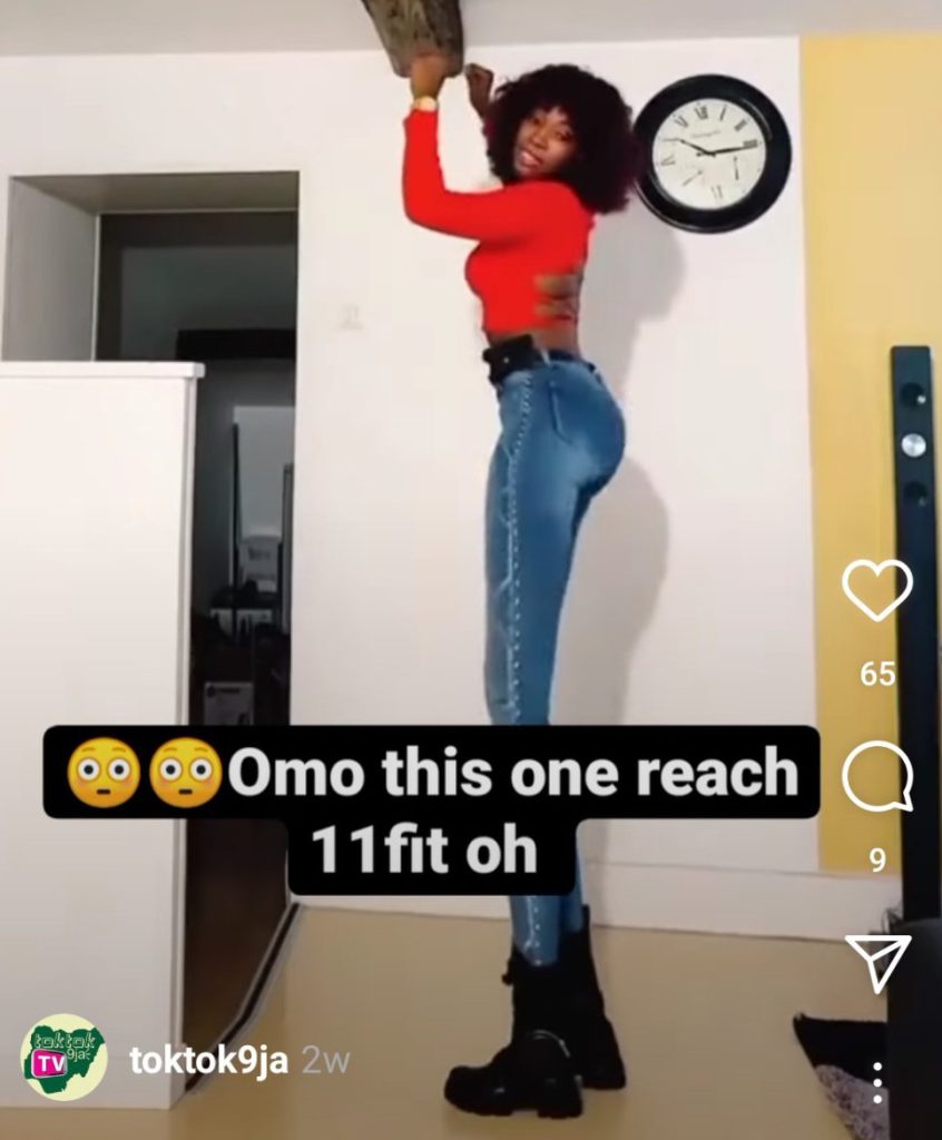VIDEO of the Tallest Girl on Instagram Tw3rking for Her Fans Goes Viral